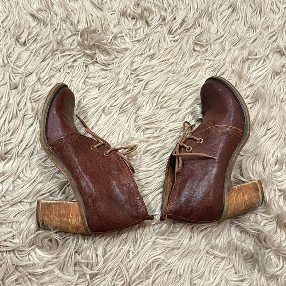 Jeffrey campbell boxxy leather boots size 8.5 - Picture 1 of 8